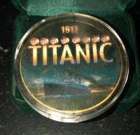 5-Titanic medallions Excellent condition