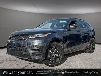 This Land Rover Range Rover Velar has a dependable Intercooled Turbo Premium Gasoline I-4 2.0 L/122...