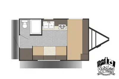 2025 Sun Lite 16BH Lightweight, off-road capable bunkhouse trailer with solar power and modern comfo...