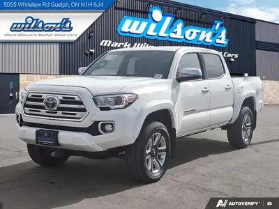 Check out this certified 2019 Toyota Tacoma Limited Crew 4X4 | V6 | Navi | Leather | Sunroof | BSM |...