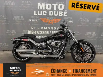 2025 Harley-Davidson FXBR Breakout 117 Harley-Davidson FXBR Breakout 117 2025 SEULEMENT 4 781 KM BAL...