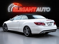 2017 Mercedes Benz E-400 Cabriolet AMG Sport White Exterior on Dark Brown Interior comes with Naviga... (image 1)