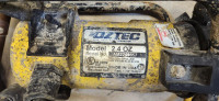 Concrete vibrator DZTEC Model 2.4 OZslightly used, 2 years old.