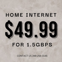HOME INTERNET | 1.5GBPS ROGERS