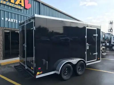 Miska Tradesman Pro Grade Enclosed Trailers - Designed & Warrantied for Commercial Use 7'x14' Trades...