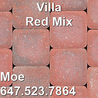 Red Mix Driveway Interlock Red Mix Villa Driveway Pavers