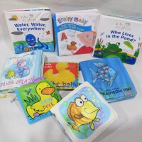 Colorful, Waterproof, Soft Books For Bath Time, Bedtime or Any