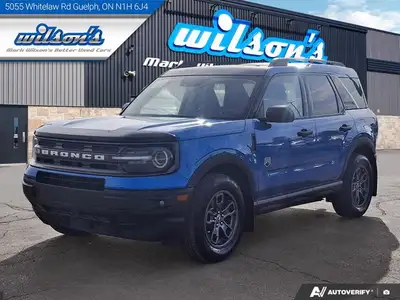 Check out this certified 2022 Ford Bronco Sport Big Bend 4x4 | Sunroof | Heated Seats | Remote Start...