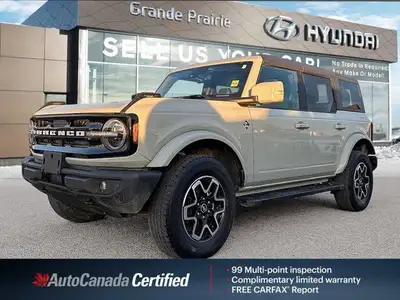 Embrace the spirit of adventure with the 2022 Ford Bronco. This stunning Shadow Black convertible is...