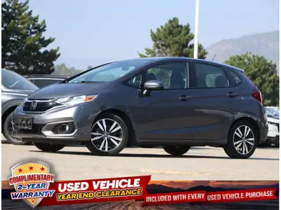2019 HONDA FIT EX - ONE OWNER - BC VEHICLE - BACKUP CAMERA - HEATED FRONT SEATS - PUSH BUTTON START...