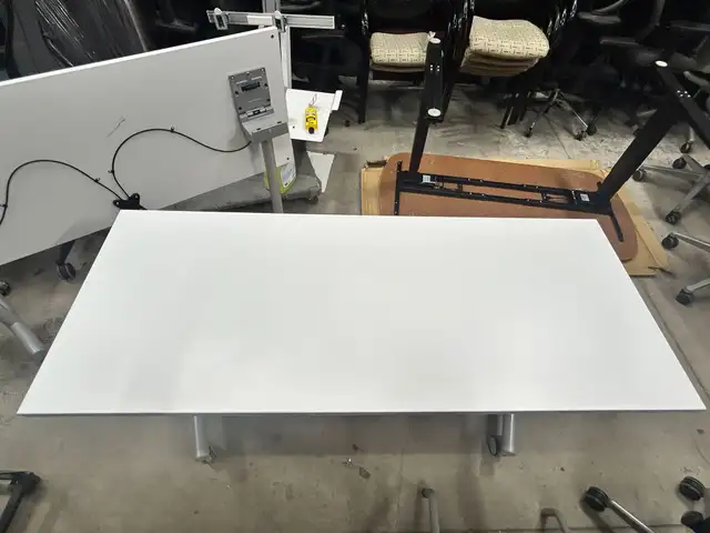 Genius Flip-Top Rectangular Table-Boardroom Table-Call us!62864745041281123