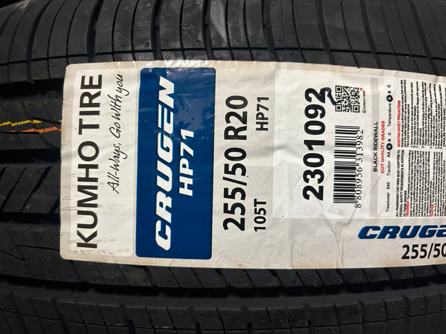 4 Brand New Kumho Crugen HP71 255/50R20 in Tires & Rims in Ottawa