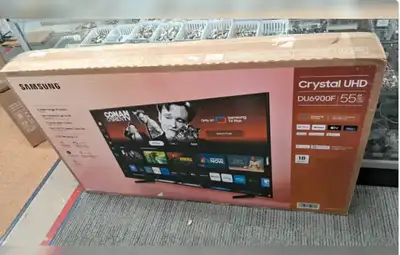 SAMSUNG 55" INCH CRYSTAL UHD DU6900F 4K SMART TV, View more