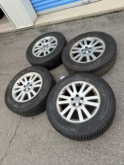 235/60/18 235/65/17 5x108 Volvo xc60 xc90 xc40 Have a set of original Volvo rims and continental tir...