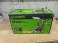 New Green Works 2100 Pressure Washer