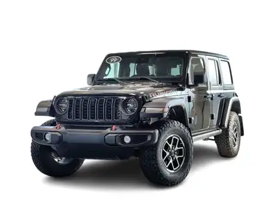 Welcome to BMW Regina The 2025 Jeep Wrangler Rubicon is built for unmatched off-road capability, mod...