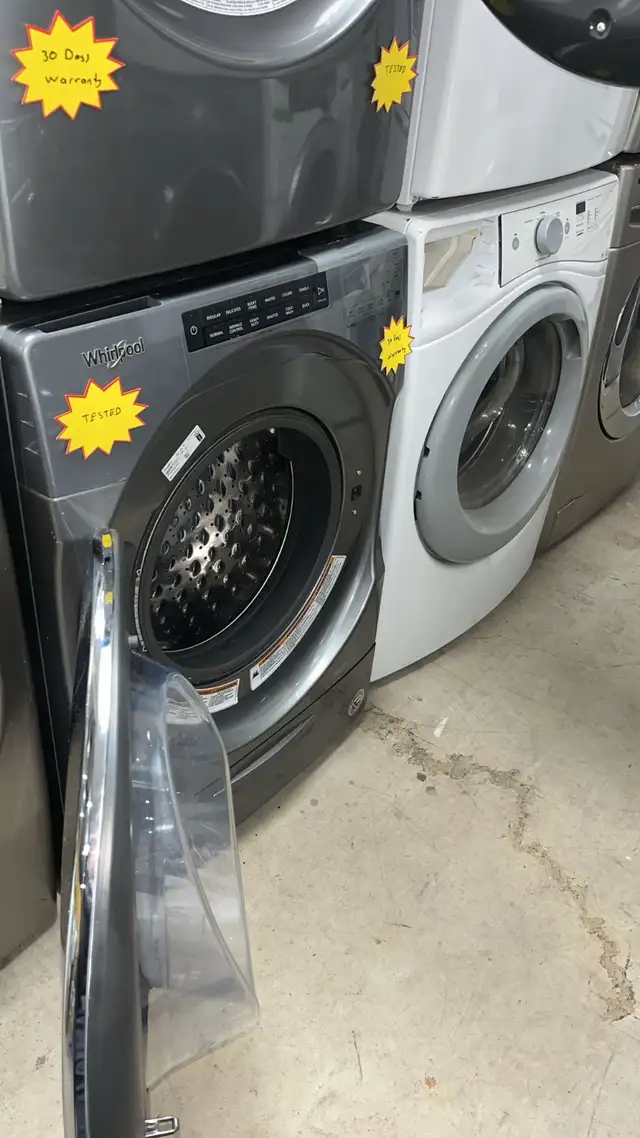 Whirpool 27” Stackable Dryer Fully Tested  30-Day Warranty in Washers & Dryers in Kitchener / Waterloo - Image 5