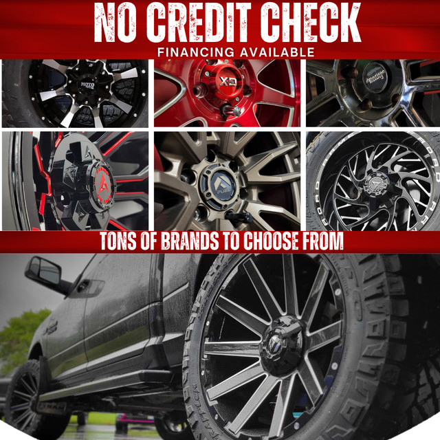 NEW DESIGN! 5, 6, 8 BOLT 20X12 GLOSS BLACK wheels!! ARMED HAVOC! in Tires & Rims in Red Deer - Image 4