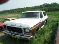 1978 Ford Bronco 4X4   351 M  auto  project