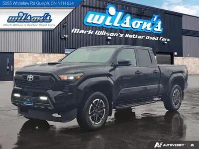 Come see this certified 2024 Toyota Tacoma TRD Sport Premium | Leather | Sunroof | Heated + Ventilat...