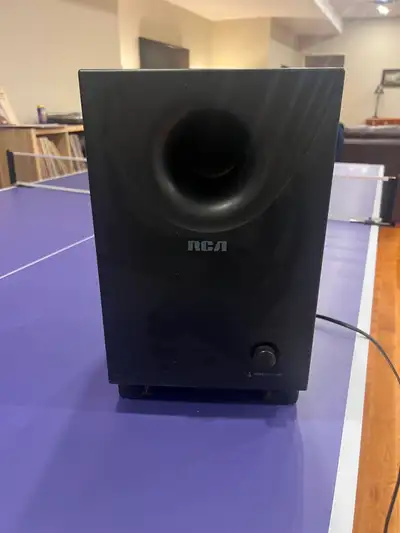 RCA Powered Subwoofer (SP0500AW), View more