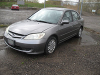 **OUT FOR PARTS!!** WS7664 2004 HONDA CIVIC