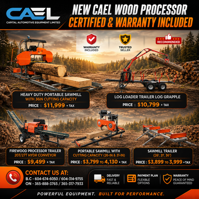 Discover Capital Auto Equipments range of Wood Processors designed to meet the needs of forestry pro...