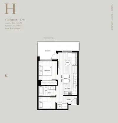 Junior 2 bed with built in millwork bed, office, storage in the 2nd bed. Steps to Skytrain, parks, s...