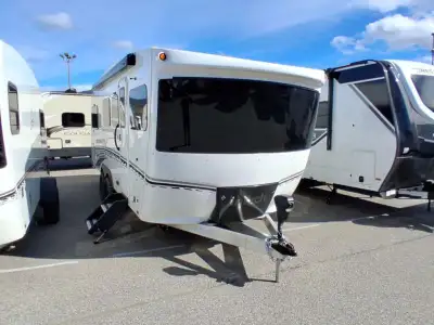 inTech RV Aucta Willow travel trailer highlights: Walk-Around Twin Bed Private Toilet and Sink Three...