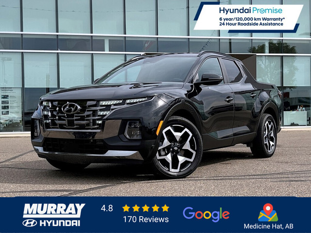 2022 Hyundai Santa Cruz Ultimate AWD w-Colour Pkg Apple CarPlay in Cars & Trucks in Medicine Hat