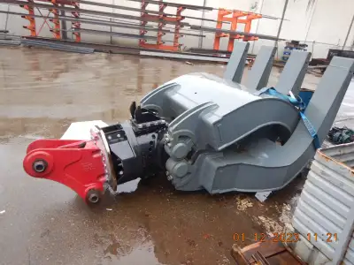 ✅ Extreme-Duty Multi-Purpose Excavator Grapple Attachment Model: T40HPX-114 Replacement Cost: $92,00...