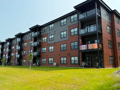 Spacious 2-Bedroom Apartment for Rent – Oromocto West, 150 Finnamore St, Apt 206 Facing Wooded Area,...