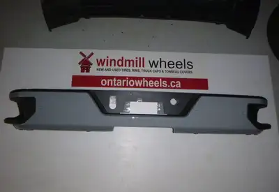 Chevrolet Sierra 2020 - 2024 GMC Sierra or Chevrolet Silverado HD 2500/3500 Barbwire Grey Rear Bumpe...