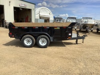USED 12FT DUMP TRAILER LOCATED IN NISKU, AB PHOTOS COMING SOON! MODEL: DT8312-14K SIZE: 83in. X 142.... (image 8)