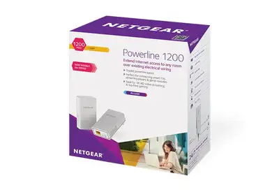 NETGEAR Powerline 1200 + Extra Outlet, View more