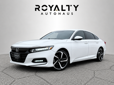 2018 Honda Accord Sport 2.0T Comes Equipped With The Following High-Value Features: Performance & Ca...