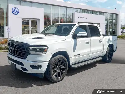Dominate every journey and make a powerful statement in this striking 2022 Ram 1500 Sport Crew Cab....