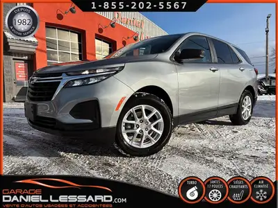 CHEVROLET EQUINOX 1LS 1.5L TURBO MAG 17" A/C SIÈGES CHAUFFANT TRACTION AVANT PRÊT À PARTIR POUR BEAU...