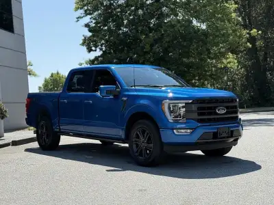 2021 Ford F-150 Lariat SuperCrew 4x4, 2.7L, 6 cylinder, 4 door, automatic, 4WD, 4-Wheel ABS, cruise...