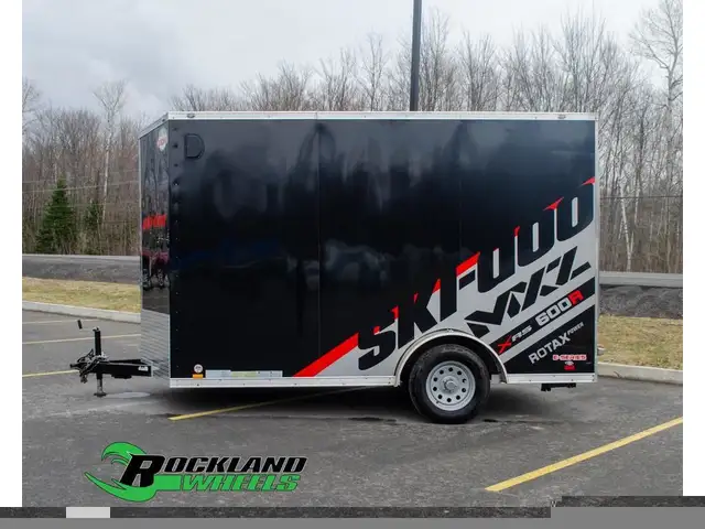 2018 Cargo Mate V-NOSE ENCLOSED TRAILER 7 x 12 in Cargo & Utility Trailers in Ottawa - Image 3