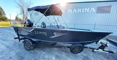 The Lund Adventure Series perfectly blends the fish and ski boat aspects of the family with the hard...