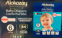 SIZE6 DIAPERS ON SALE - HIGH ABSORBENCY, 84 DIAPERS/CASE FOR $30