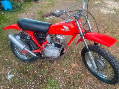 Honda XR 75 Trail Bike - Recent Repairs and Tuneup- Starts and Runs Good — $1150—204-730-0643 Brando...