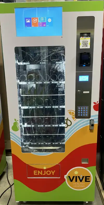Vive Combo Vending Machine • New & refurbished units in stock • Starting at $4,499 • 3-wide configur...