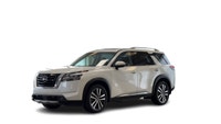 Recent Arrival! 2024 Nissan Pathfinder Platinum White 4WD, 12 Speakers, 3rd row seats: bench, Auto t... (image 5)
