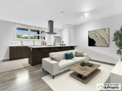 Condo moderne style loft Secteur Le Plateau, Gatineau Unité lumineuse et bien conçue située dans le...