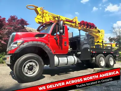 Terex Commander C5052 Auger Digger with Bucket (53.5' Max Reach & 21,900lbs Max Capacity), Dual Tool...