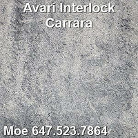 Avari Carrara Interlock Stone Avari Carrara Patio Slabs
