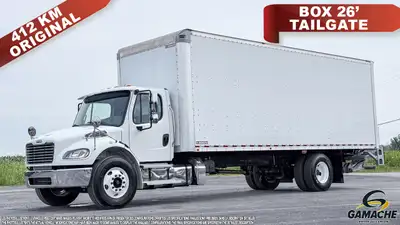 Heavy truck - # STOCK: C-37581 2019 FREIGHTLINER M2 106 CAMION FOURGON AVEC HAYON ÉLÉVATEUR 2019 FRE...