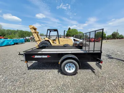 2025 Weberlane Estate Trailer Model EC1072 Perfect for homeowners and light-duty hauling, the Weberl...